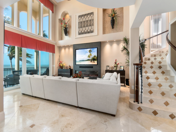 Stunning Beachfront Luxury Home in Bonita Springs